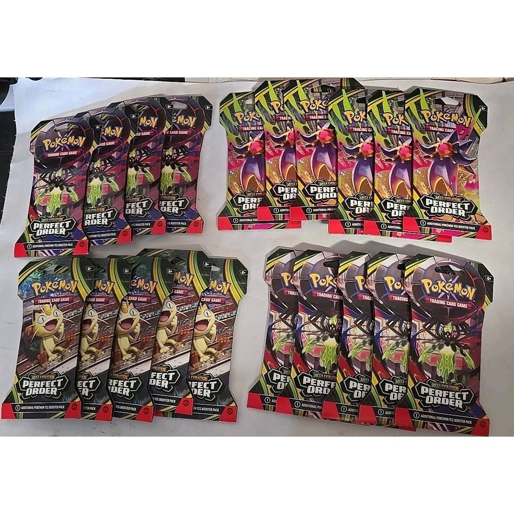 20x PERFECT ORDER Sealed BOOSTER PACKS (Box Lot)